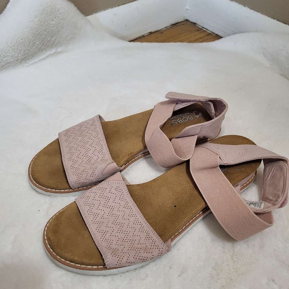 Skechers Beach Kiss Ocean Rush Sandals, Pink, Women's 11